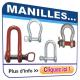 Manilles de levage