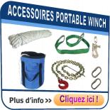 Accessoires PORTABLE WINCH