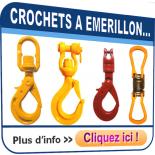 Crochets à émerillon