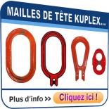 Mailles de tête KUPLEX 8+10 GRADE 100