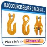 Crochets et griffes de raccourcissement grade 80