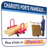 Chariots porte panneaux