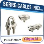 Serre-câbles INOX