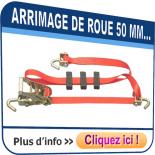 Arrimage de ROUE en sangle de 50 mm