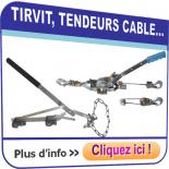 Tendeur Tirvit, Tendeurs pour fils et câbles