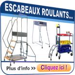 Escabeaux roulants