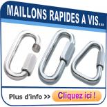 Maillons rapides à vis