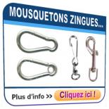 Mousquetons ZINGUES