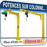 Potences sur colonne