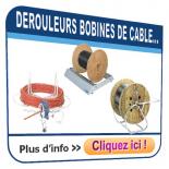Dérouleurs de bobines de câble - Accessoires de levage