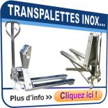 Transpalettes inox