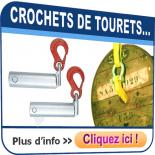 Crochets pour levage de tourets