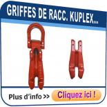 Griffes de raccourcissement KUPLEX 8+10 GRADE 100