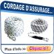 Cordages d'assurage