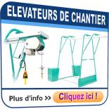 Elévateurs de chantier à câble