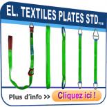 Elingues textiles en sangle plate - Gamme Standard - Accessoires de levage