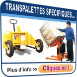 Transpalettes spécifiques