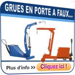 Grues d'atelier en PORTE-A-FAUX