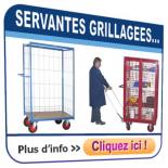 Servantes grillagées