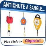 Antichutes à rappel automatique à SANGLE