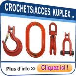 Crochets et accessoires KUPLEX 8+10 GRADE 100