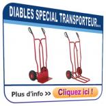 Diable spécial transporteurs 350 kg