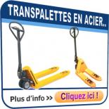 Transpalettes manuels en acier