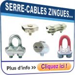 Serre-câbles ZINGUES