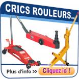 Crics rouleurs de garage