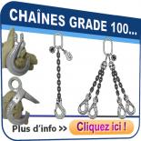 Elingues chaîne GRADE 100 Crosby PLATINUM