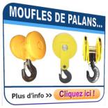 Moufles de palans