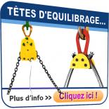 Têtes d'équilibrage