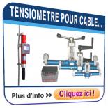 Tensiomètres pour câble