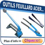 Outils de cerclage pour feuillard acier