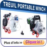 Treuils PORTABLE WINCH