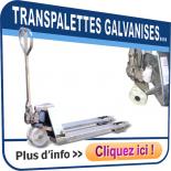 Transpalettes galvanisés