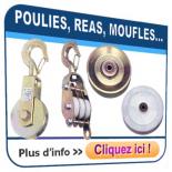 Poulies, Réas, Moufles