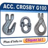Crochets et accessoires Crosby PLATINUM GRADE 100