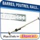 Barres d'arrimage et Rails