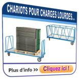 Chariots pour charges lourdes