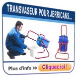 Transvaseur pour jerricans