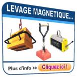 Levage magnétique - Porteurs et outils magnétiques