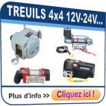 Treuils 4x4 à câble 12V / 24V