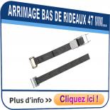 Arrimage BAS DE RIDEAU en sangle de 47 mm