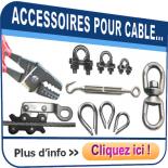 Accessoires pour câbles de levage
