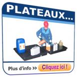 Plateaux de récupération