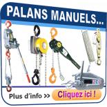 Palans manuels