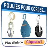 Poulies pour CORDE