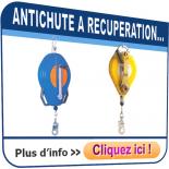 Antichute à rappel automatique à CABLE avec fonction de récupération