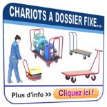 Chariots à dossier fixe